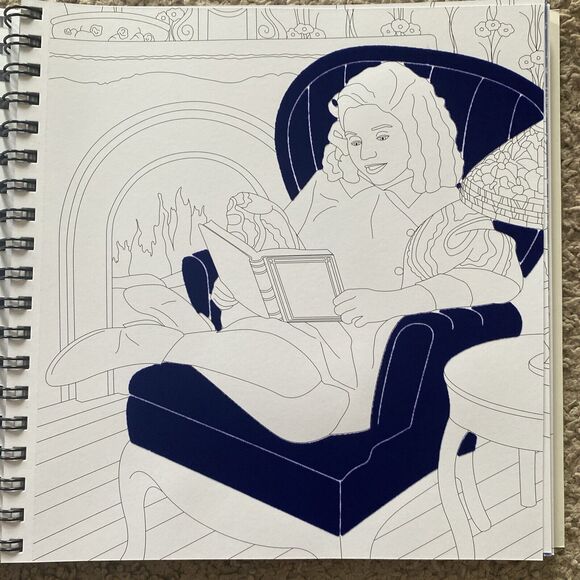 American Girl Rebecca Color & Craft Book New Make Fancy Boxes Star Garland - Picture 6 of 12